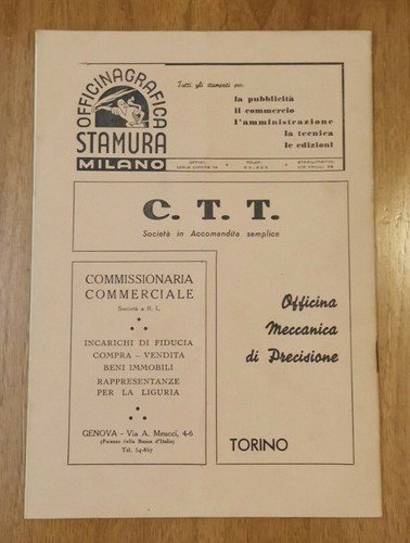 L'ACACIA MASSONICA Anno 3 Numero 4 Aprile 1949 Rivista Massoneria …