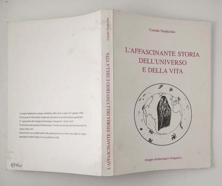 L'AFFASCINANTE STORIA DELL'UNIVERSO E DELLA VITA di Natalicchio 1988 Libro
