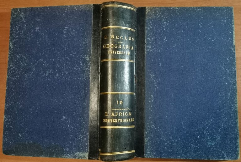 L'AFRICA SETTENTRIONALE parte I di Eliseo Reclus 1887 Libro Antico …