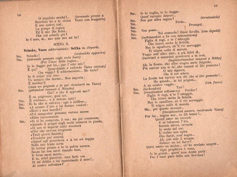 L'AFRICANA di Meyerbeer Opera in 5 atti Scribe 1900 Ricordi …