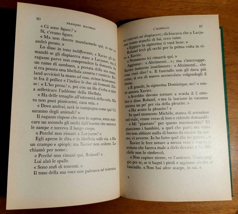 L'AGNELLO di Francois Mauriac I edizione 1956 Mondadori Medusa libro …