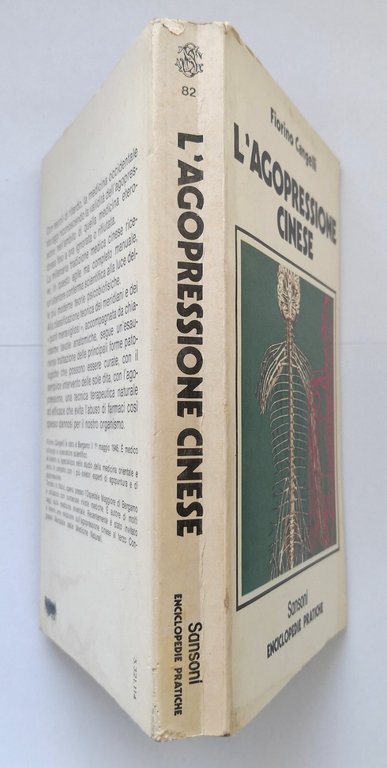 L'AGOPRESSIONE CINESE di Fiorino Cangelli 1978 Sansoni Libro medicina tradizione
