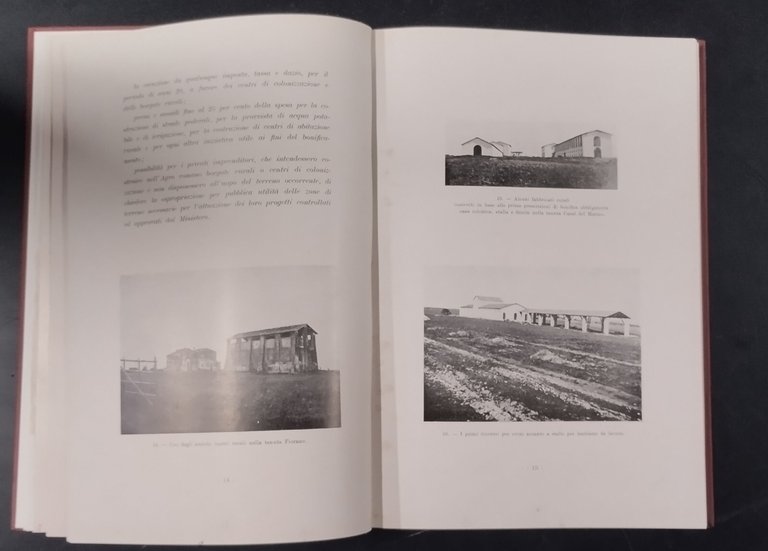 L'AGRO ROMANO NEL PRIMO QUINQUENNIO FASCISTA 1928 Cuggiani Libro bonifiche