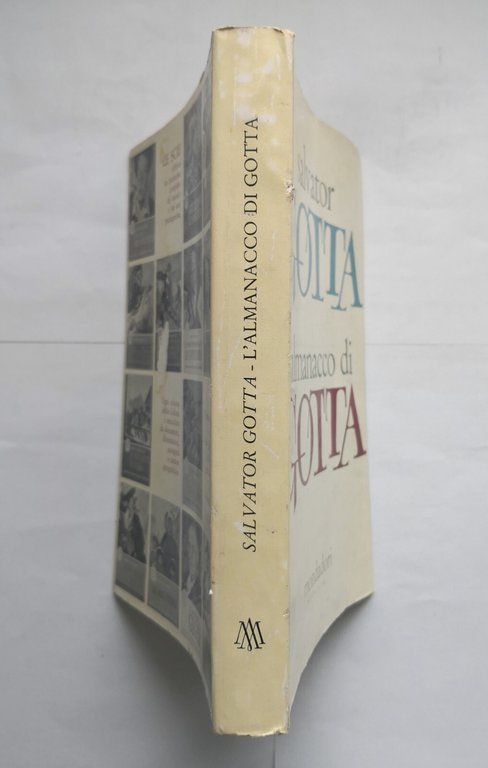 L'ALMANACCO DI Salvator GOTTA 1958 Mondadori libro autobiografia