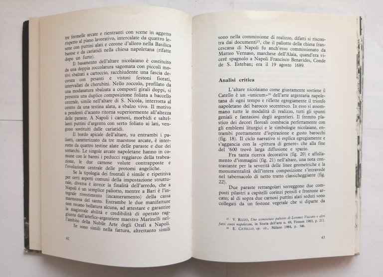 L'ALTARE D'ARGENTO DI SAN NICOLA Franca Bibbo 1987 Levante Tesoro …