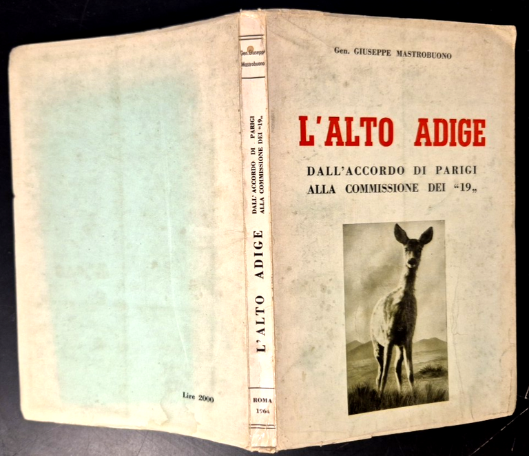 L'ALTO ADIGE Dall'Accordo di Parigi Alla Commissione dei 19 di …