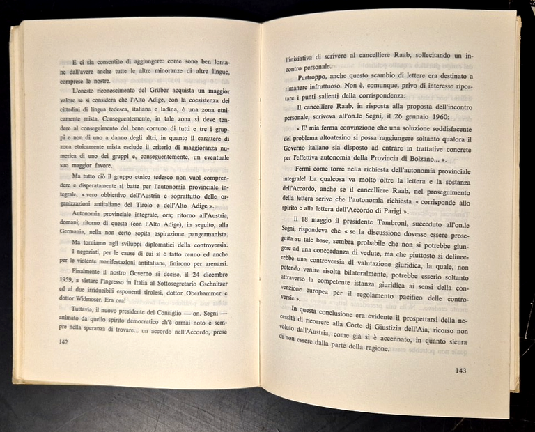 L'ALTO ADIGE Dall'Accordo di Parigi Alla Commissione dei 19 di …