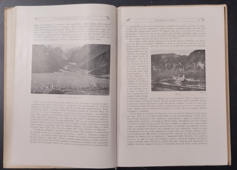 L'ALTO ADIGE di Attilio Brunialti 1919 UTET Libro LE NUOVE …