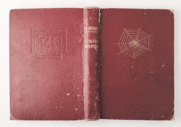 L'ALTRA DIPLOMAZIA di Berndorff 1931 Agnelli Libro spionaggio servizi segreti