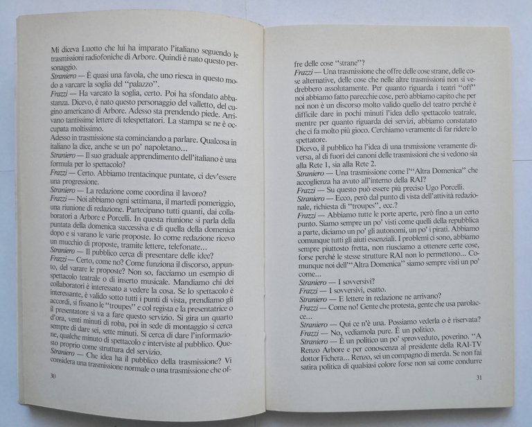 L'ALTRA DOMENICA di Giorgio e Michele Straniero 1979 Gammalibri Libro …