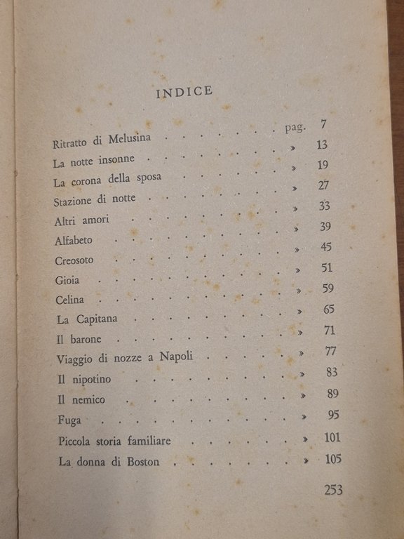 L'AMATA ALLA FINESTRA racconti di Corrado Alvaro 1953 Bompiani libro … | Immagine Gallery 3