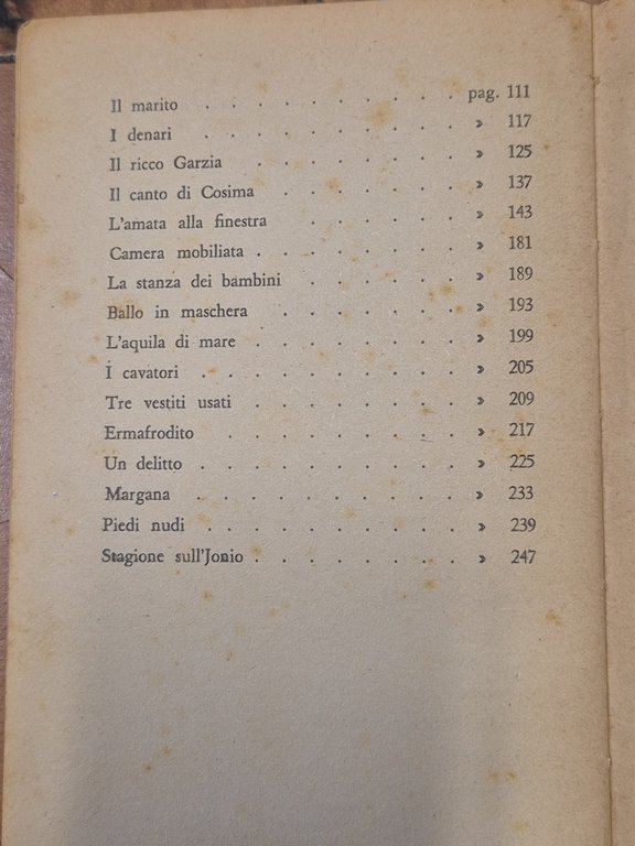 L'AMATA ALLA FINESTRA racconti di Corrado Alvaro 1953 Bompiani libro … | Immagine Gallery 4