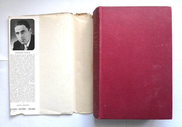 L'AMMUTINAMENTO DEL CAINE di Herman Wouk 1954 Rizzoli libro romanzo …