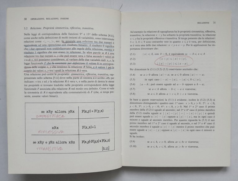 L'ANALISI MATEMATICA di Emilio Gagliardo 1979 Muzzio Libro Breve Corso …