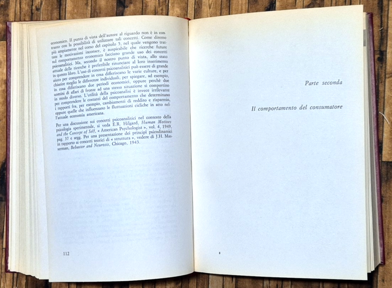 L'ANALISI PSICOLOGICA DEL COMPORTAMENTO ECONOMICO di George Katona 1964 Libro | Immagine Gallery 3