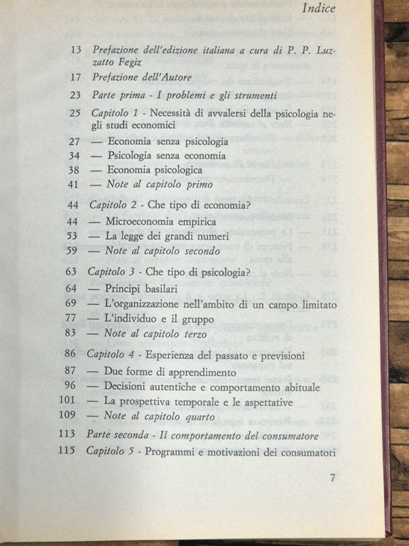 L'ANALISI PSICOLOGICA DEL COMPORTAMENTO ECONOMICO di George Katona 1964 Libro | Immagine Gallery 4