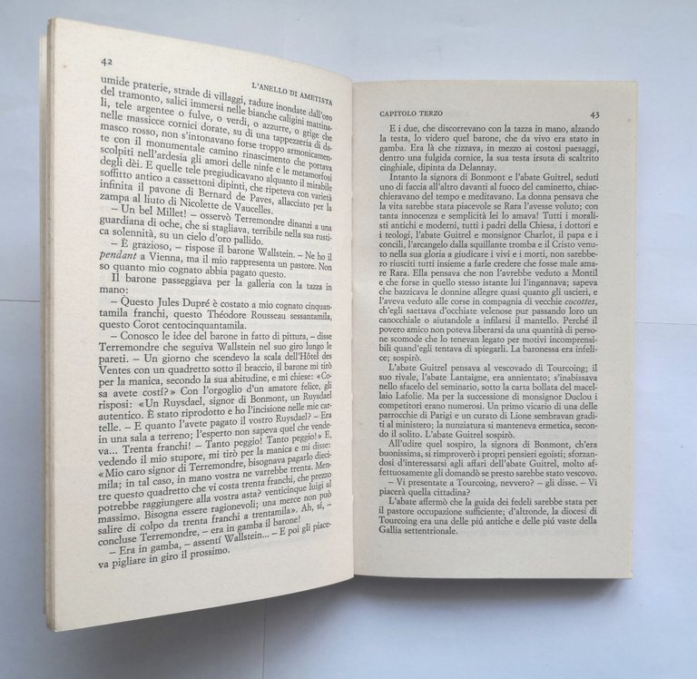 L'ANELLO DI AMETISTA Anatole France 1976 Einaudi gli struzzi libro …