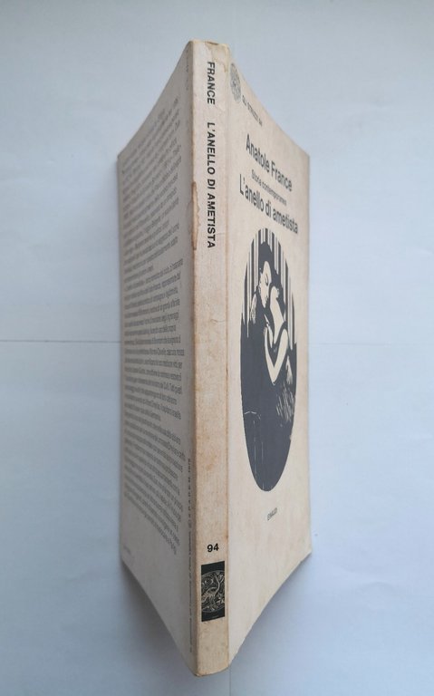 L'ANELLO DI AMETISTA Anatole France 1976 Einaudi gli struzzi libro …