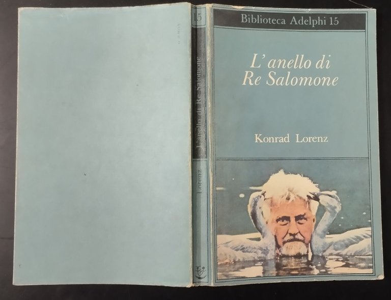 L’ANELLO DI RE SALOMONE di Konrad Lorenz 1973 Adelphi Libro …