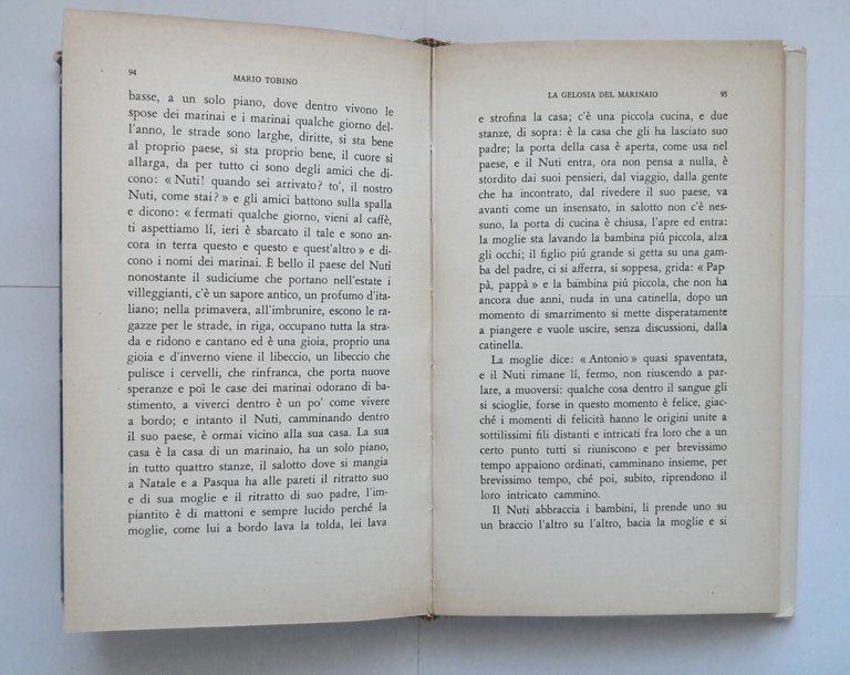 L'ANGELO DEL LIPONARD racconti di Mario Tobino 1963 Mondadori I …