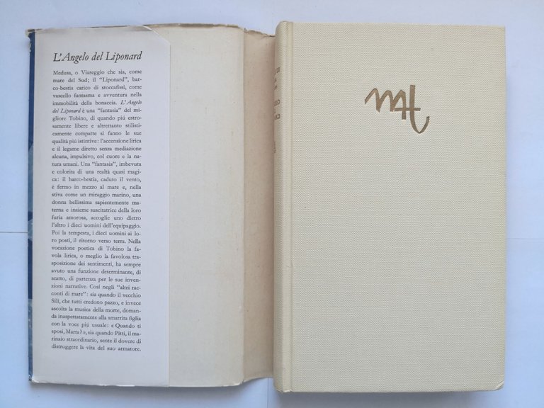 L'ANGELO DEL LIPONARD racconti di Mario Tobino 1963 Mondadori I …