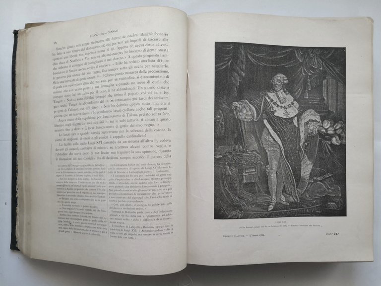 L'ANNO 1789 di Ippolito Gautier 1890 Sonzogno libro antico rivoluzione …