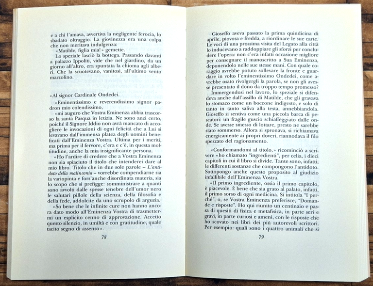 L'ANTIDOTO DELLA MALINCONIA di Piero Meldini 1996 Adelphi romanzo Libro | Immagine Gallery 4