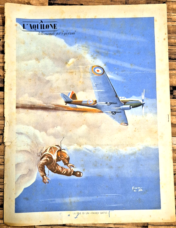 L'AQUILONE settimanale per giovani 1941 ANNATA completa 51 numeri aerei … | Immagine Gallery 8