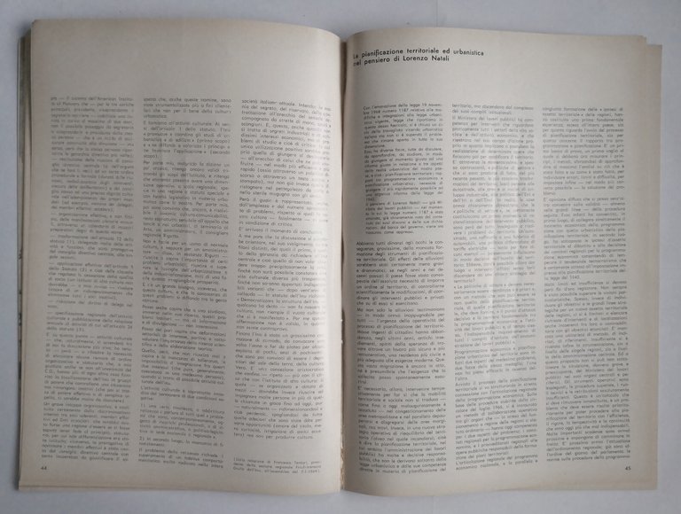 L'ARCHITETTO anno 14 Numero 1 2 1969 Edizione del Consiglio …