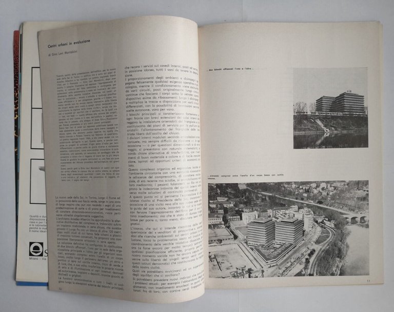 L'ARCHITETTO Numero 9 10 1968 Rivista Organo Consiglio Nazionale Architetti