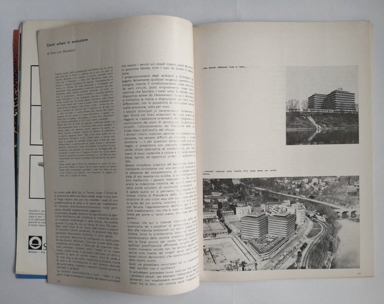 L'ARCHITETTO Numero 9 10 1968 Rivista Organo Consiglio Nazionale Architetti