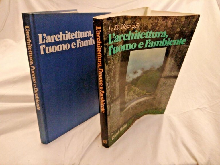 L'ARCHITETTURA UOMO E AMBIENTE 1978 Rizzoli Mailing libro arte meraviglie …