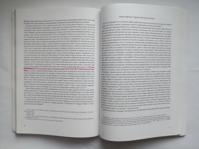 L'ARCHIVIO DELLA CHIESA MARIA SANTISSIMA ANNUNZIATA DI MODUGNO volume I …