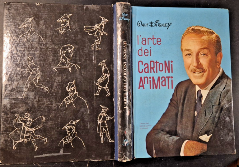 L'ARTE DEI CARTONI ANIMATI di Walt Disney 1960 Mondadori Libro …