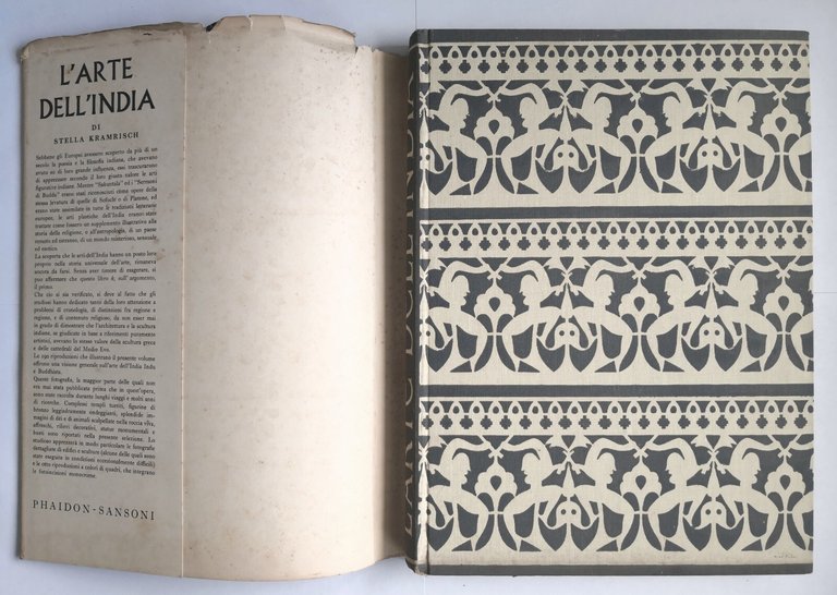 L'ARTE DELL'INDIA di Stella Kramrisch 1957 Phaidon Press Sansoni Libro …