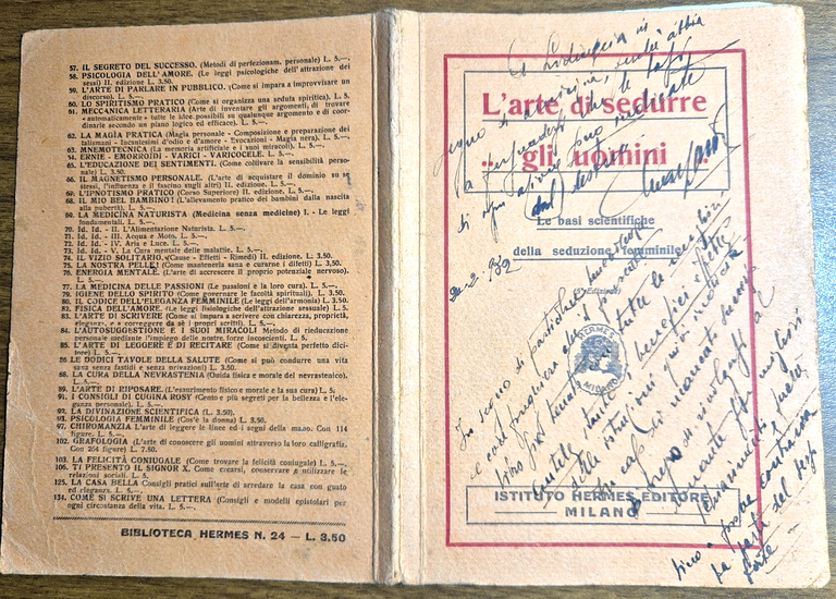 L'ARTE DI SEDURRE GLI UOMINI basi scientifiche seduzione femminile Hermes …