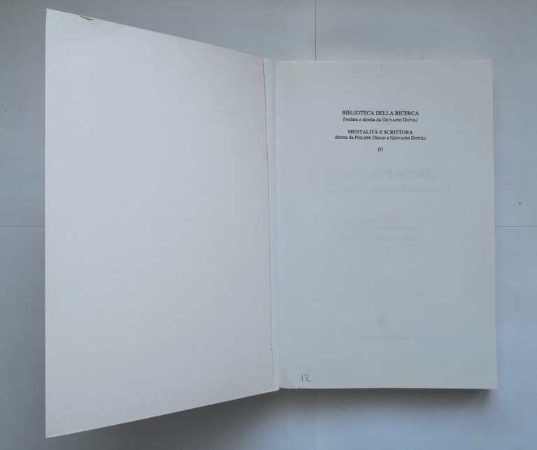 L'ARTE DI TACERE soprattutto in materia religione di Dinouart 2000 …