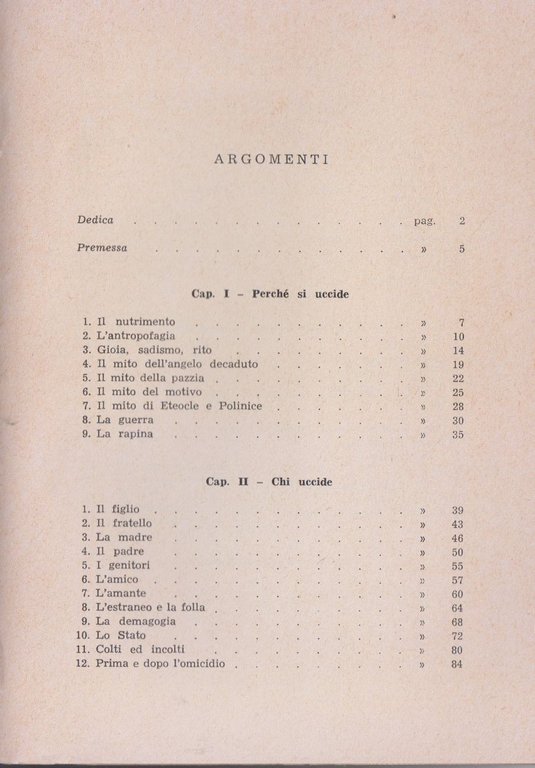 L'ARTE DI UCCIDERE Gino Raya 1970 Editrice Ciranna Libro