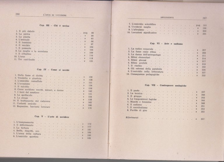 L'ARTE DI UCCIDERE Gino Raya 1970 Editrice Ciranna Libro