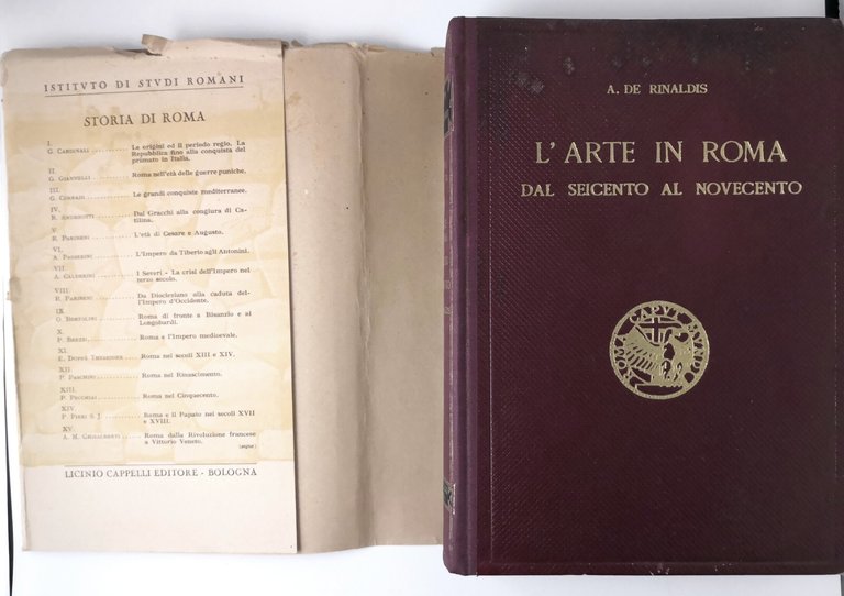 L'ARTE IN ROMA dal seicento al novecento di Aldo De …