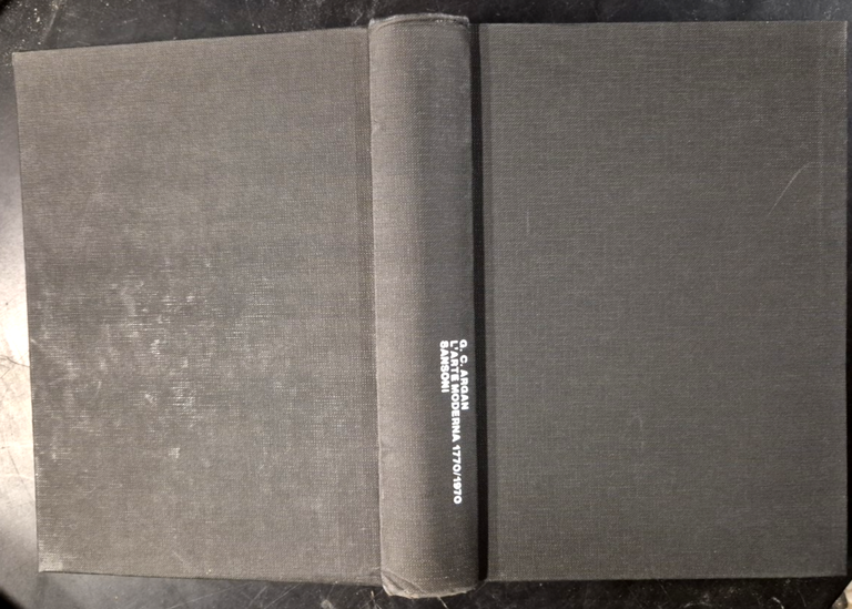 L'ARTE MODERNA 1770 1970 di Giulio Carlo Argan 1971 Sansoni …
