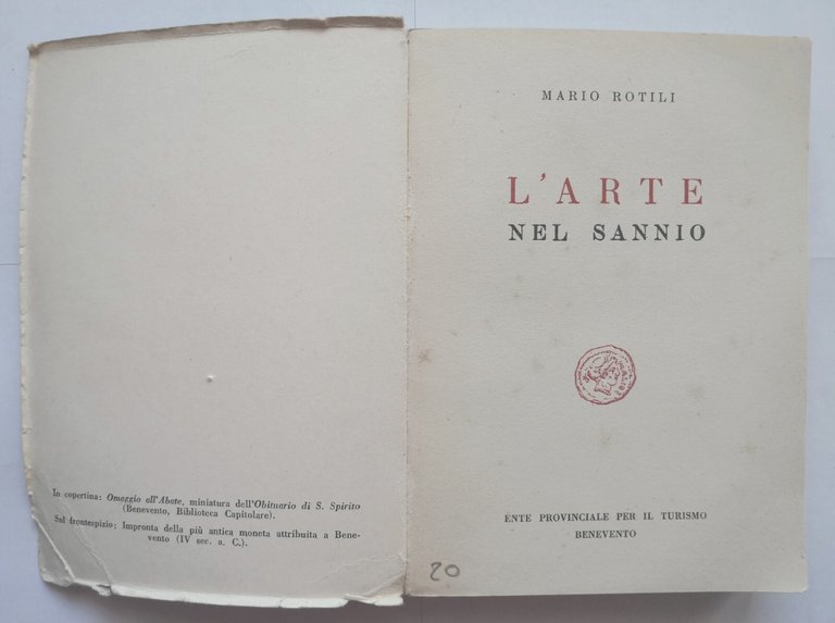 L'ARTE NEL SANNIO di Mario Rotili 1952 Ente Provinciale per …