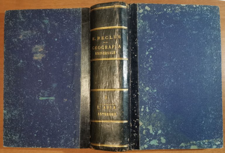 L'ASIA ANTERIORE Arabia Turchia di Eliseo Reclus 1891 Libro Antico …