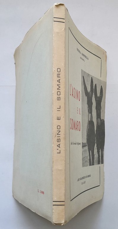 L'ASINO E IL SOMARO di Nicola Gonnella libro dialetto barese …