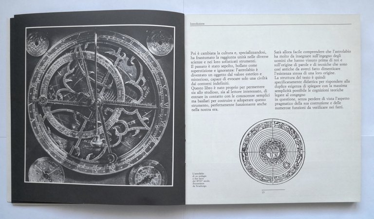 L'ASTROLABIO storia funzioni di Paolo Trento 1989 Biblioteca del Vascello …