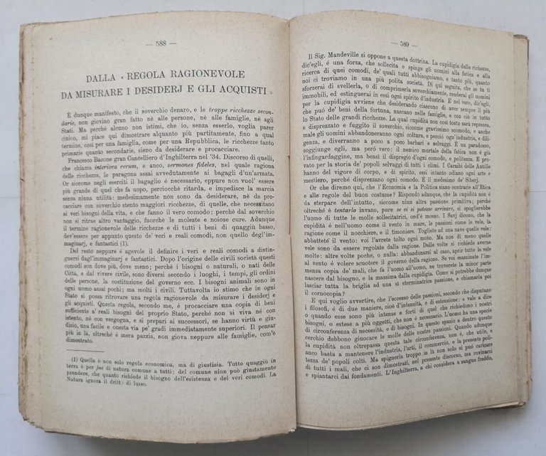 L'ATTIVITÀ ECONOMICA NEI SECOLI di Levi e Wagnest 1923 Lattes …