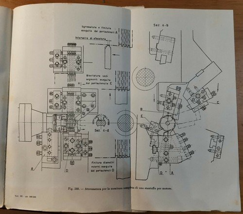 L'ATTREZZATURA D'OFFICINA NELLE INDUSTRIE MECCANICHE volume 1 Aldo Berruti 1948