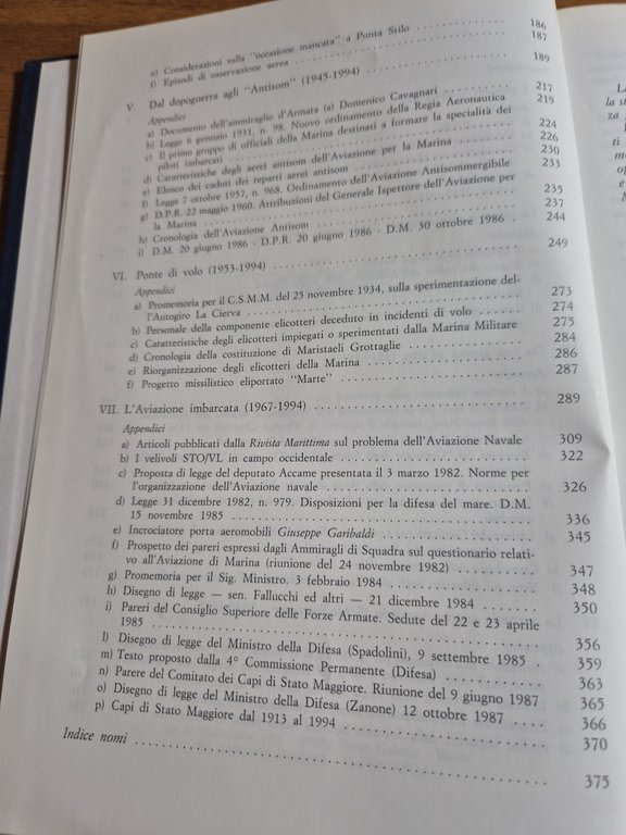 L’AVIAZIONE DI MARINA Carlo De Risio 1995 Libro Ufficio storico …