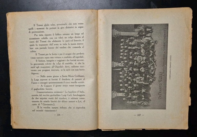 L'AVVENTO DEL FASCISMO CRONACHE FERRARESI di Forti e Ghedini 1922 …
