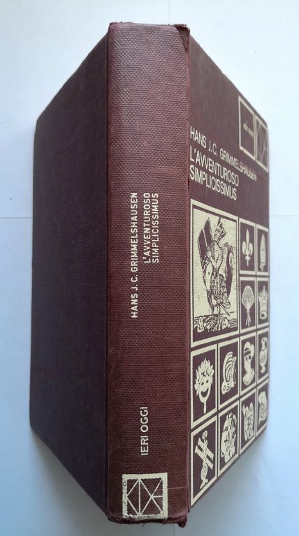 L'AVVENTUROSO SIMPLICISSIMUS di Grimmelshausen 1970 Club degli Editori Libro
